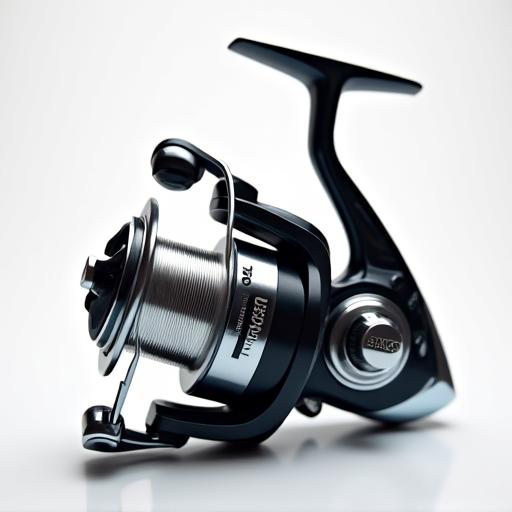 A sleek silver and black Shimano Vanford 2500 spinning reel.