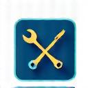 An icon of a wrench and screwdriver, symbolizing repair and maintenance.
